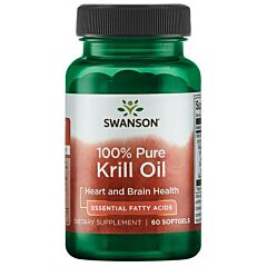 Масло Криля, 100% Pure Krill Oil, 500 мг - 60 капсул