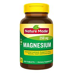Картинка Nature Made  Magnesium 250mg - 100 tablets