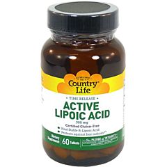 Картинка Country Life Active Lipoid Acid 300 мг 60 табл
