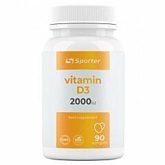 Vitamin D3, 2000 ME - 90 caps