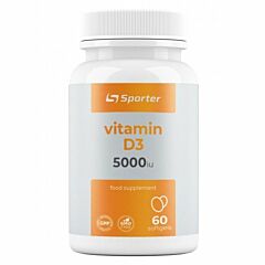 Vitamin D3, 5000 ME - 60 caps