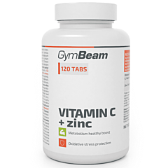 Картинка Gymbeam Vitamin C + Zinc + Dinger extract 90 tabs
