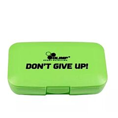  Pillbox "Don't Give Up" - зеленый 