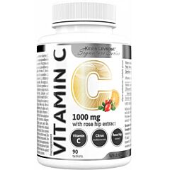 Картинка Kevin levrone Vitamin C 1000 mg 90 tabs (1000мг)