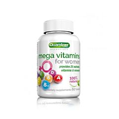 картинка Mega Vitamins for Women - 60 таб Quamtrax