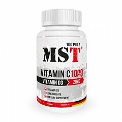 Vitamin C 1000 + D3 2000IU+ Zinc - 100 tab