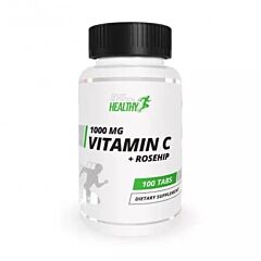 Healthy Vitamin C + Rosehips - 100 tab