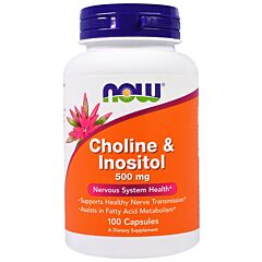 Choline & Inositol 500mg (100 caps)