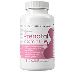 Фото\Картинка Earth‘s Creation	Prenatal Vitamin - 60 таб