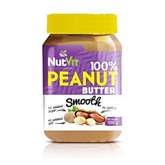 NutVit 100% Peanut Butter 1000 грамм