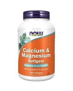  Calcium & Magnesium with D3 and zainc - 240softgels 