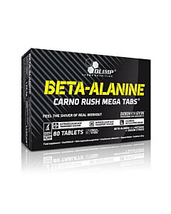 Beta-Alanin CARNO RUSH Mega tabs - 80 tabs