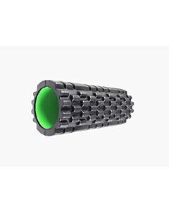 Картинка PowerSystem Массажный ролик Fitness Foam Roller PS-4050 Black/Green