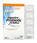 Digestive Probiotic, 20 МЛРД КОЕ, 30 вегетарианских капсул